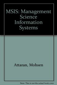 Msis: Management Science Information Systems/Book and Disk