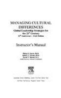 Managing Cultural Differences 6e Instructor's Manual