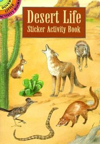 Desert Life Sticker Activity Book (Dover Little Activity Books)