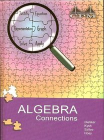 Algebra Connections, Version 3.0