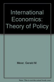 International Economics: Theory of Policy