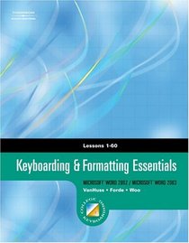 Keyboarding and Formatting Essentials, Lessons 1-60