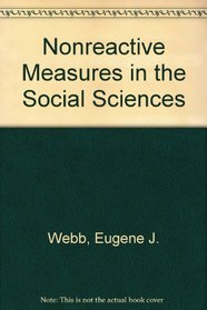 Nonreactive Measures in the Social Sciences