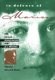 In Defense of Marion: The Love of Marion Bloom  H.L. Mencken
