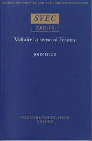 Voltaire: A Sense of History (Svec) (v. 2004:05)