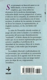Seis Personajes En Busca De Autor (Biblioteca Edaf) (Spanish Edition)