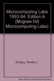 Microcomputing Labs/Edition A (Mcgraw Hill Microcomputing Labs)