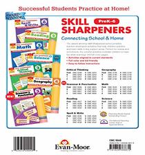Evan-Moor Skill Sharpeners Grammar and Punctuation Grade Pre-K, Color Activity Book - Supplemental Homeschool Workbook
