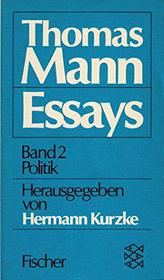 Essays II. Politische Reden Und Schriften.