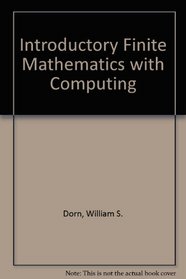 Introductory Finite Mathematics with Computing