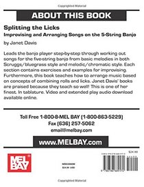 Splitting the Licks: Improvising and Arranging Songs on the 5-String Banjo