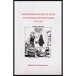 Blackshirts in Little Italy: Italian Americans and Fascism, 1921-1929 (Via Folios, 17)