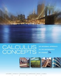 Calculus Concepts: An Informal Approach to the Mathematics of Change