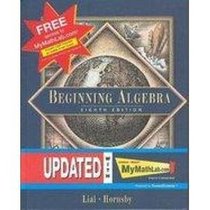 MyMathLab (Supplement to Beginning Algebra)