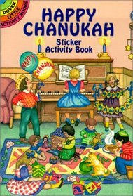 Happy Chanukah Sticker Activity Book (Dover Little Activity Books)