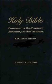 KJV with Apocrypha - Study Edition - 400th Anniversary Auxillary Material and Commemorative Seal