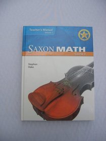 Saxon Math Course 3 Teacher's Manual Volumes 1 and 2 Texas Edition