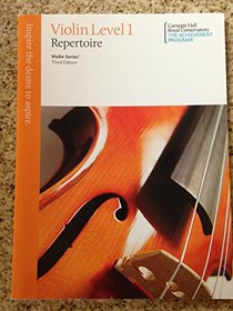 Violin Repertoire 1 (Violin Series, Third Edition)