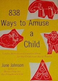 838 Ways to Amuse a Child: Crafts, Hobbies and Creative Ideas for the Child from Six to Twelve (Harper Colophon Books, Cn/1047)