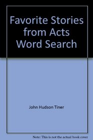 Favorite Stories from Acts Word Search