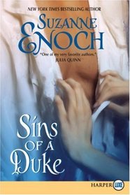 Sins of a Duke (Griffin Family, Bk 4) (Larger Print)