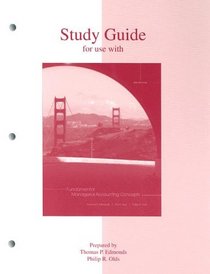 Study Guide to accompany Fundamental Managerial Accounting Concepts