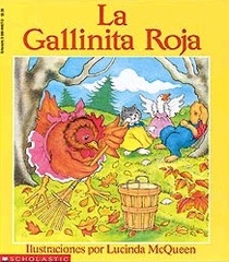 La Gallinita Roja The Little Red Hen Spanish LookLook, Golden Books ...