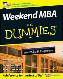 Weekend MBA for Dummies (For Dummies)