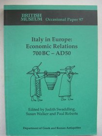 Italy in Europe: Economic Relations 700BC-AD50 (ia-reg)