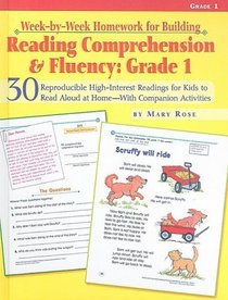 Week-by-week Homework for Building Reading Comprehension & Fluency: Grade 1