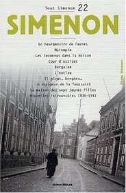 Tout Simenon, centenaire tome 22