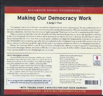 Making Our Democracy Work (Unabridged Audio CDs)