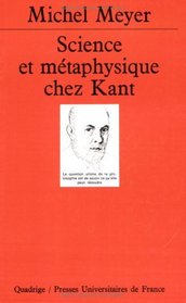 Science et mtaphysique chez Kant