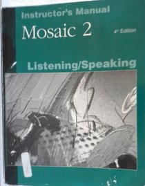 Mosaic 2, Listening/Speaking