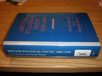 British Political Facts 1900-1994 (British Political Facts, 1900-)