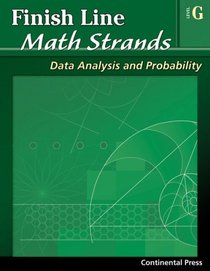 Math Workbooks: Finish Line Math Strands: Data Analysis and Probability, Level G - 7th Grade