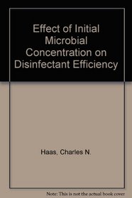Effect of Initial Microbial Concentration on Disinfectant Efficiency