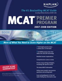 Kaplan MCAT 2007-2008 Premier Program (w/ CD-ROM) (Kaplan MCAT Premier Program (W/CD))