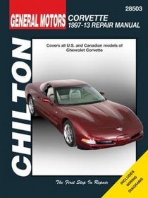 Chevrolet Corvette Chilton Automotive Repair Manual 97-13