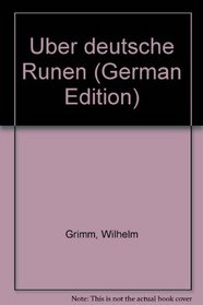 Uber deutsche Runen (German Edition)