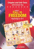 Chapter and Unit Tests with Answer Key (Holt Call to Freedom - Beginnings to 1877)
