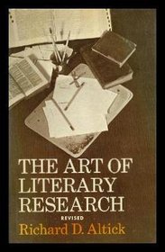 The art of literary research