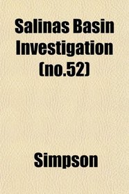 Salinas Basin Investigation (no.52)