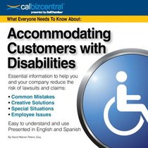 Accommodating Customers with Disabilities (English and Spanish Edition)