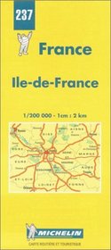 Michelin Ile-de-France, France Map No. 237 (Michelin Maps & Atlases)