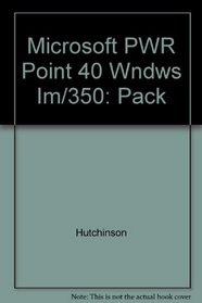Microsoft PWR Point 40 Wndws Im/350: Pack