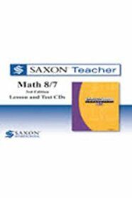Saxon Math 8/7: Test CD
