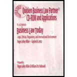 Business Law Today : CD and Application (Software)
