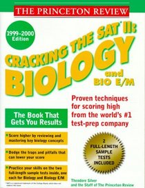 Cracking the SAT II: Biology  Biology E/M 1999-2000 (Princeton Review Series)