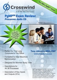 PgMP Exam Review: Processes Audio CD